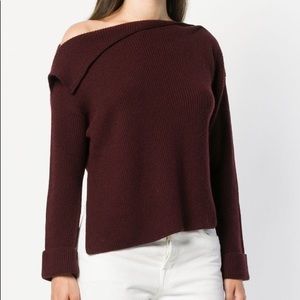 NWT Vince Cashmere Asymmetrical Pullover Sweater